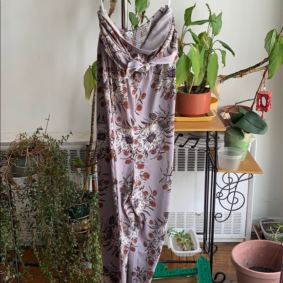 NWT Madewell tie front floral jumpsuit size 6 - Picture 6 of 6